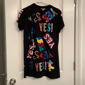 Queen of Sparkles - Yes Dress Black